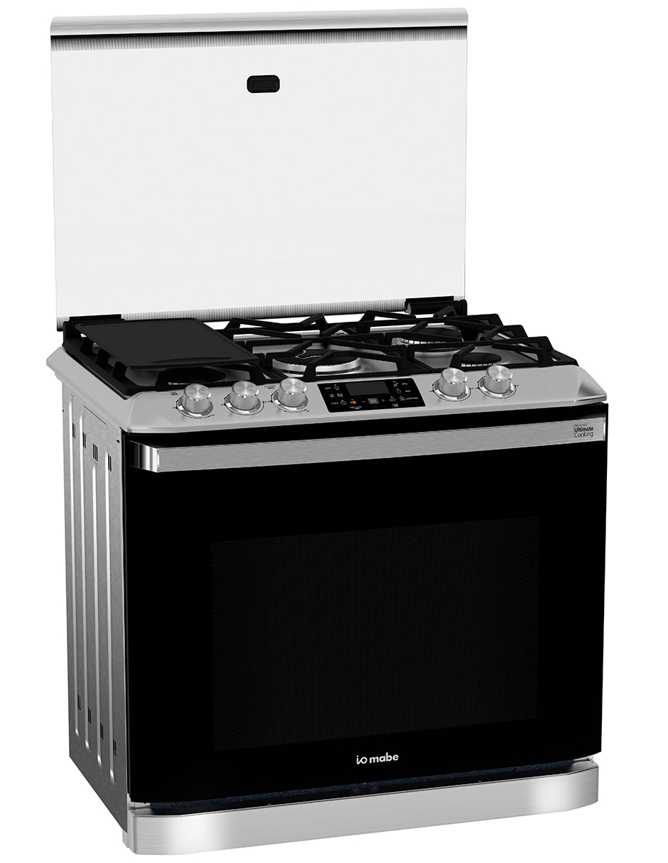Estufa empotrable a gas natural/lp Ultimate 79.20 cm IO8084GETSS0 de 5 quemadores