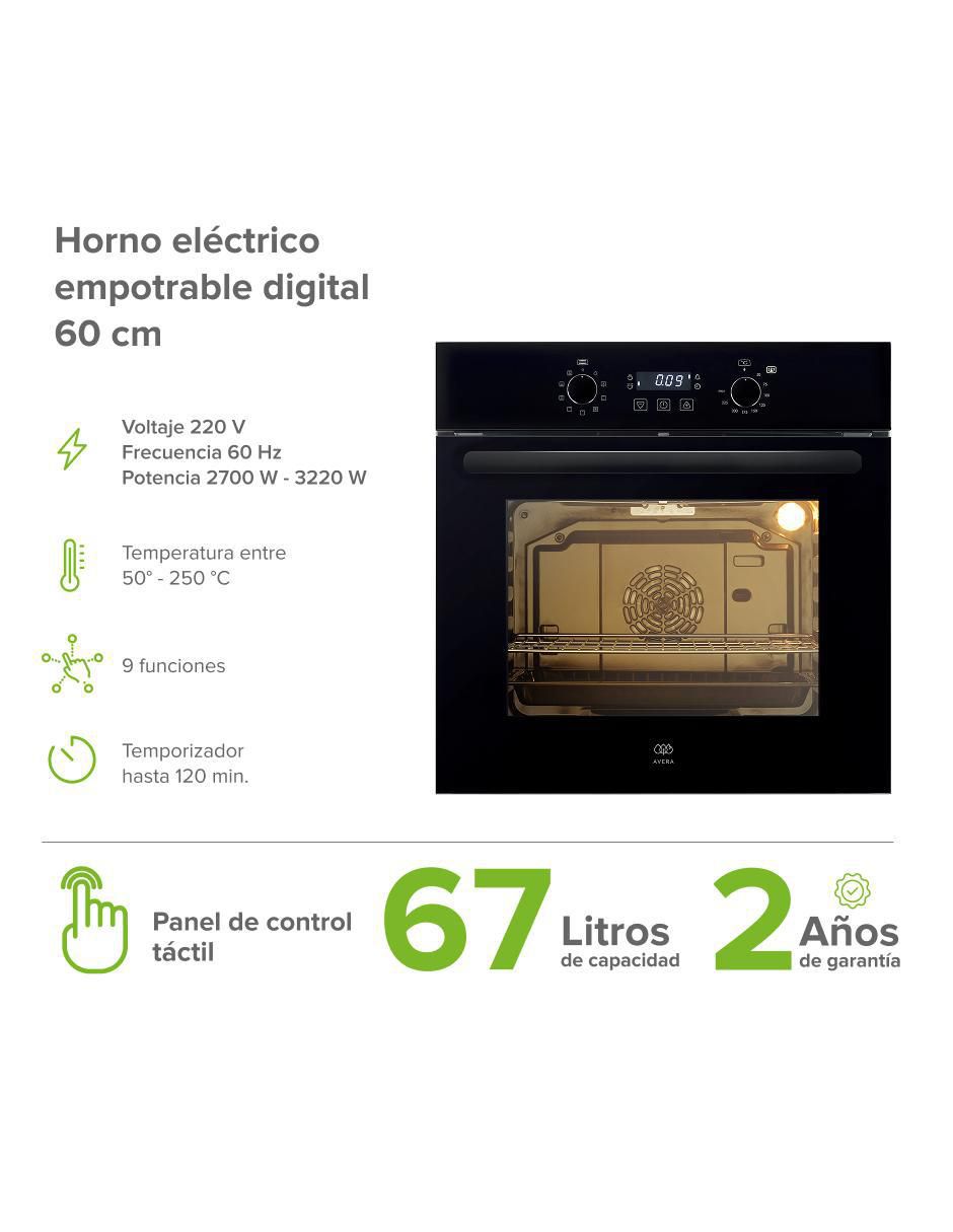 Horno eléctrico HEL02D capacidad 60 L 5