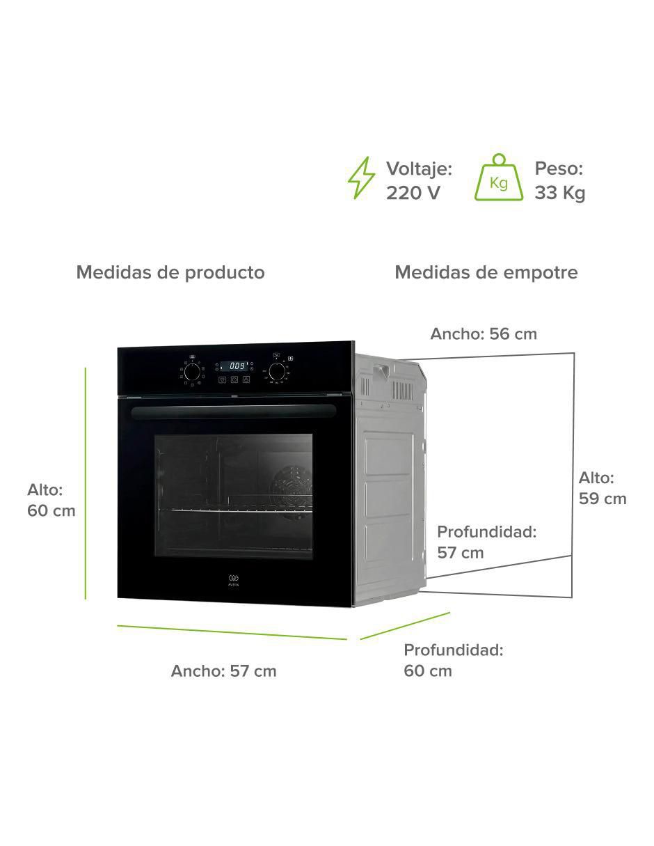 Horno eléctrico HEL02D capacidad 60 L 6