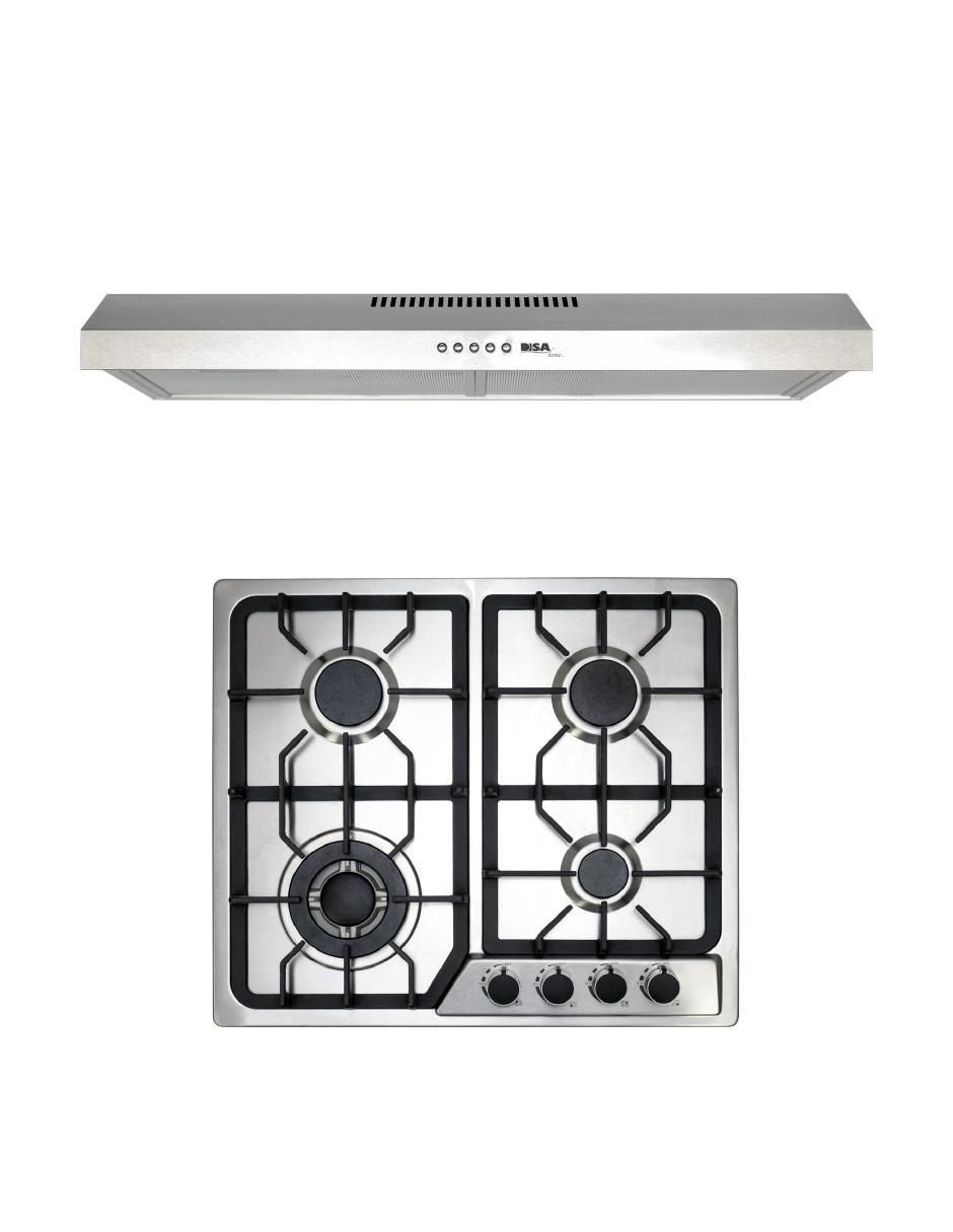 Parrilla a gas lp empotrable Disa Home