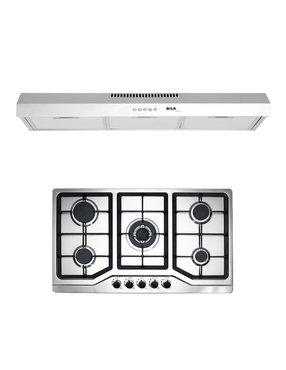 Parrilla a gas lp empotrable Disa Home