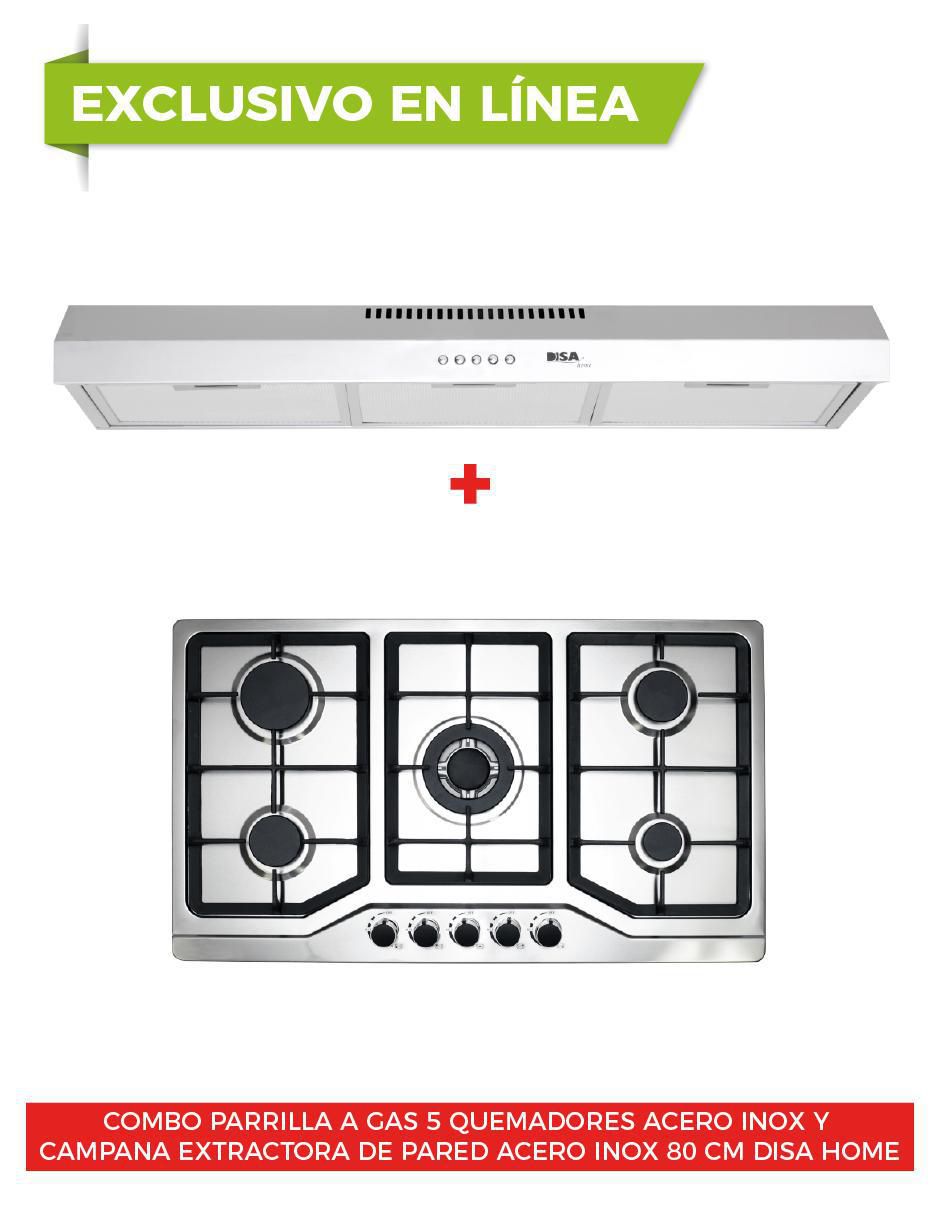 Parrilla a gas lp empotrable Disa Home