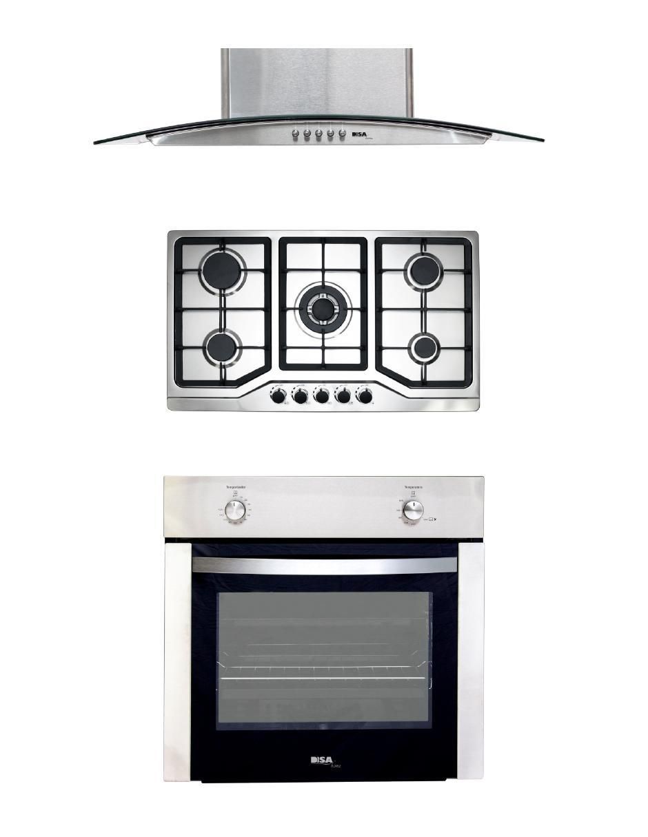 Parrilla a gas lp empotrable Disa Home