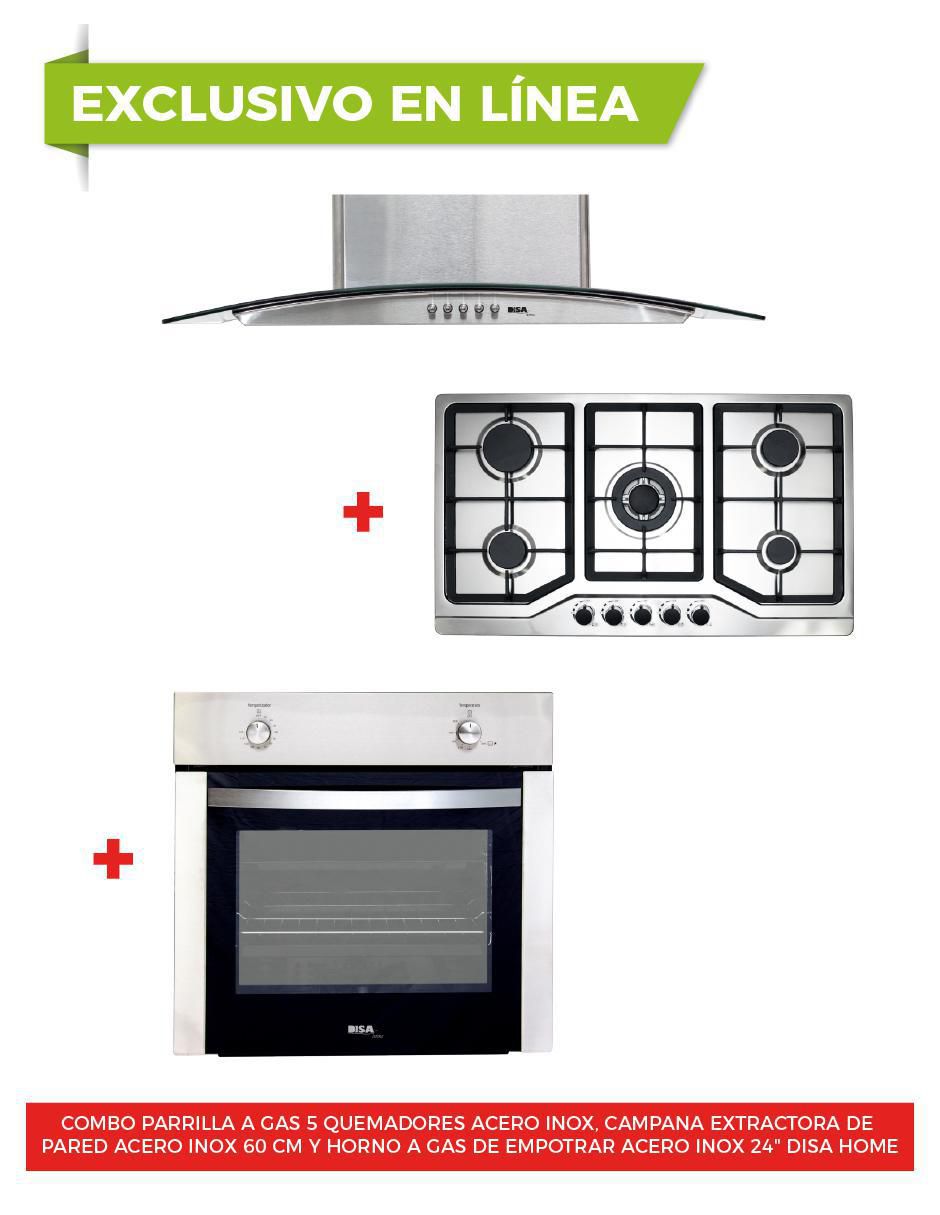 Parrilla a gas lp empotrable Disa Home