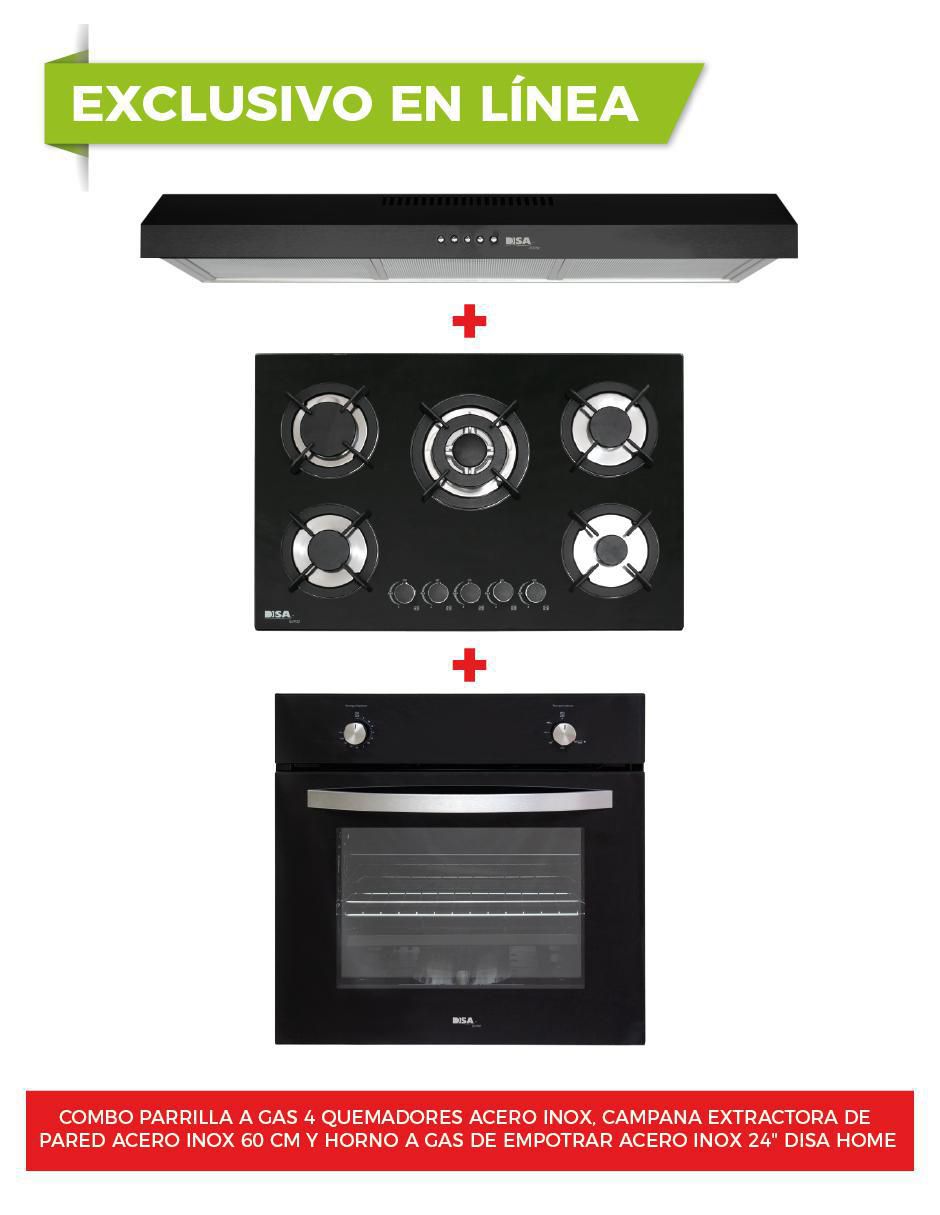 Parrilla a gas lp empotrable Disa Home