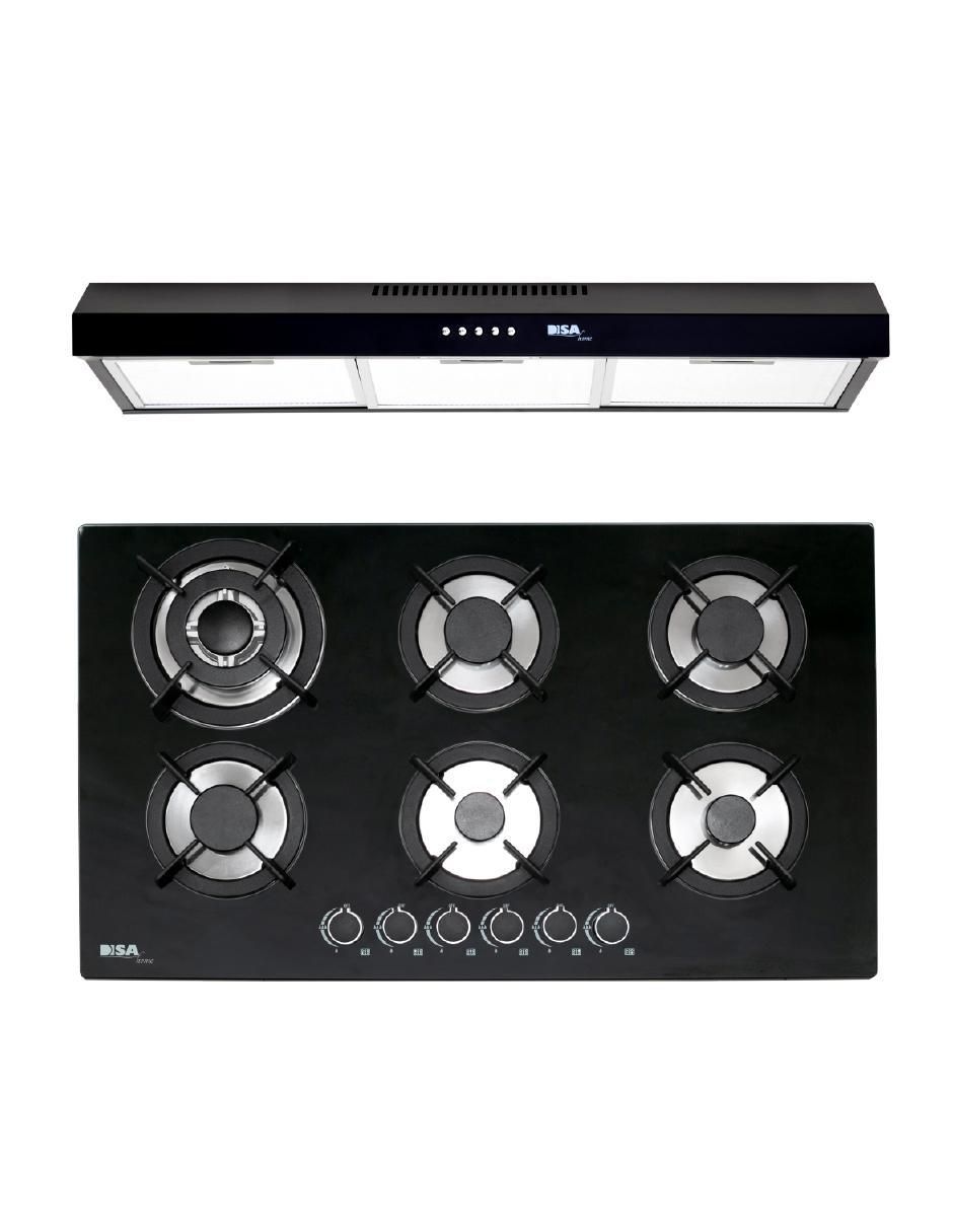 Parrilla a gas lp empotrable Disa Home