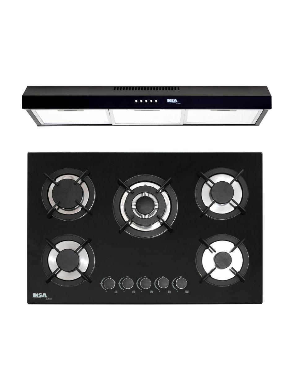 Parrilla a gas lp empotrable Disa Home