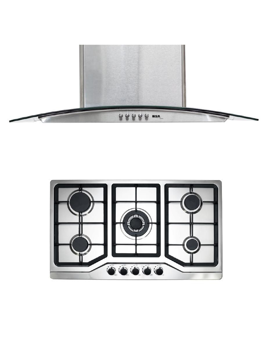 Parrilla a gas lp empotrable Disa Home