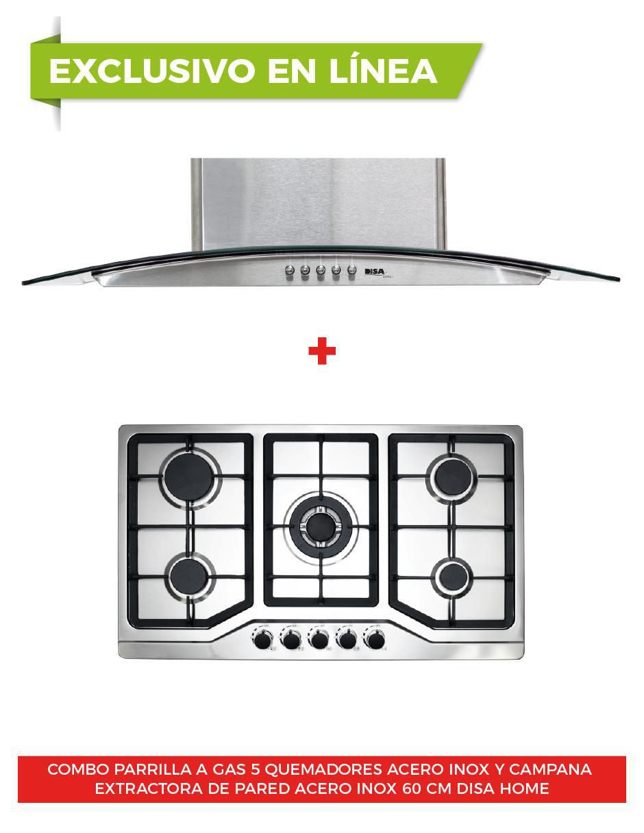 Parrilla a gas lp empotrable Disa Home