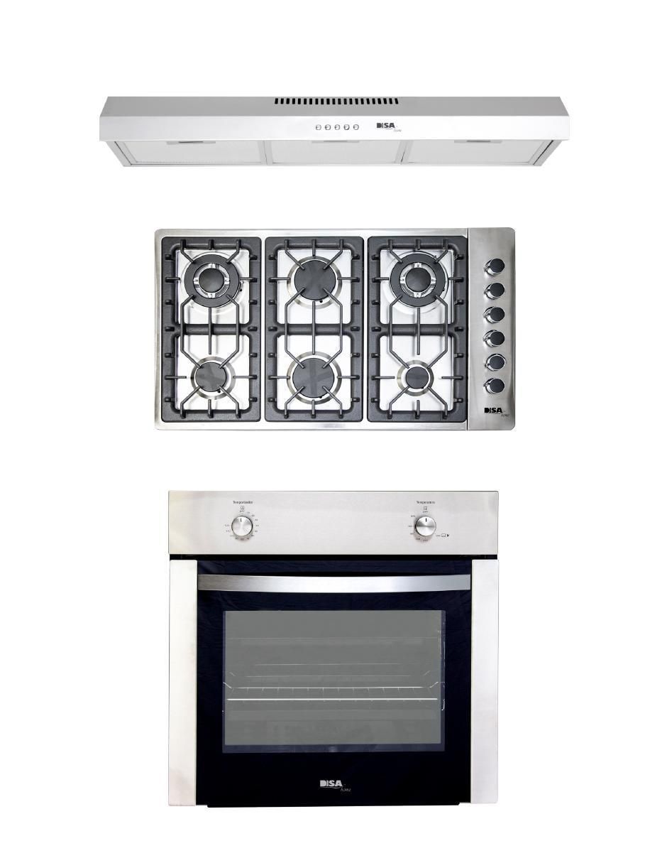 Parrilla a gas lp empotrable Disa Home
