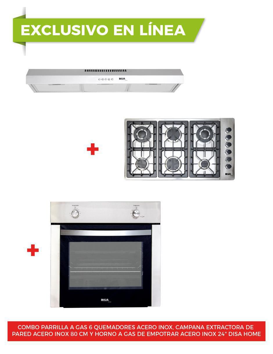 Parrilla a gas lp empotrable Disa Home