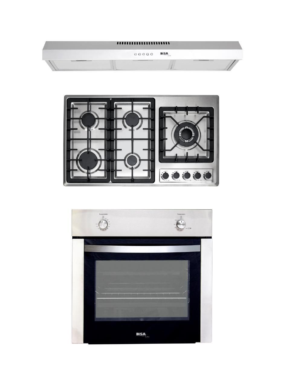 Parrilla a gas lp empotrable Disa Home