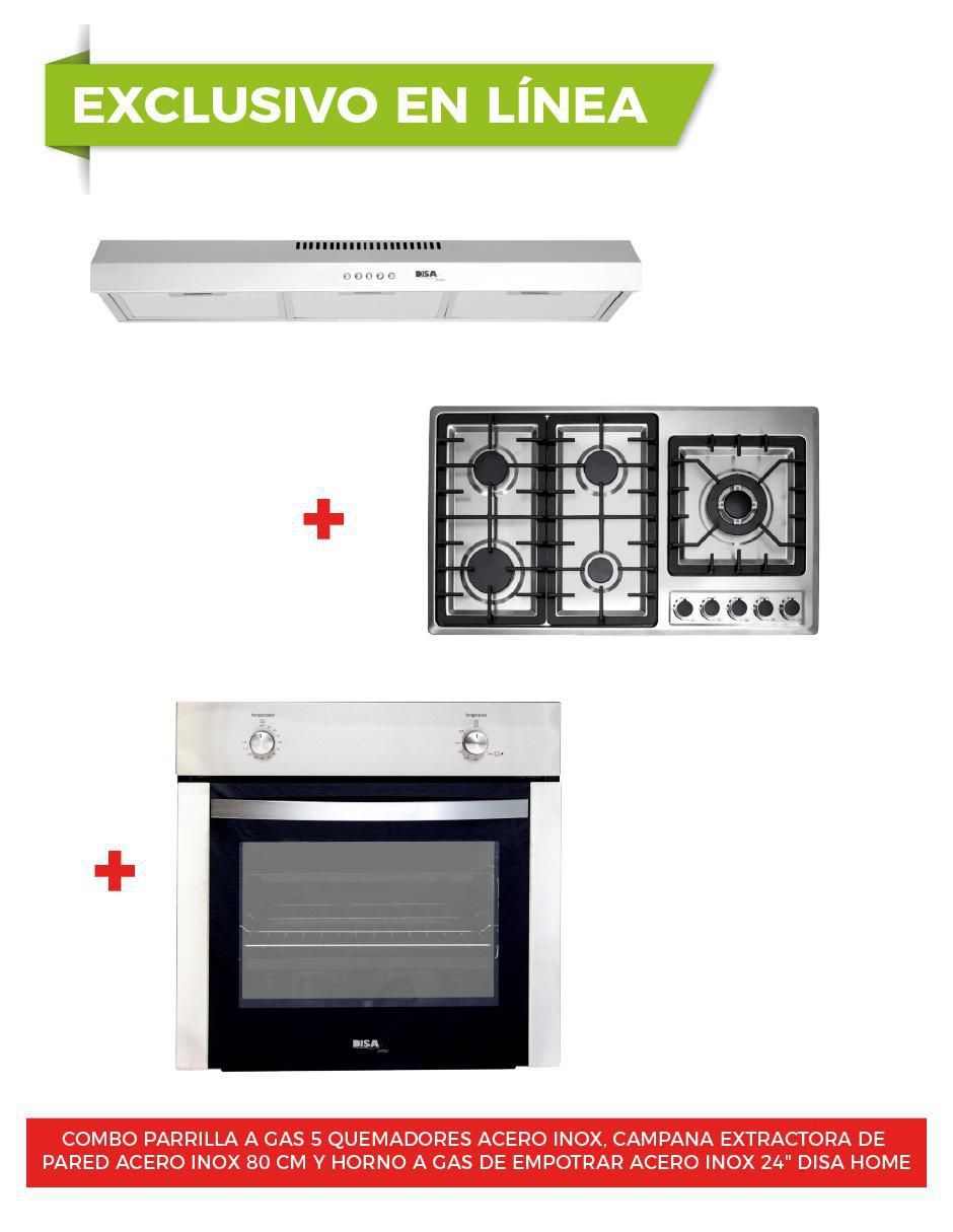 Parrilla a gas lp empotrable Disa Home