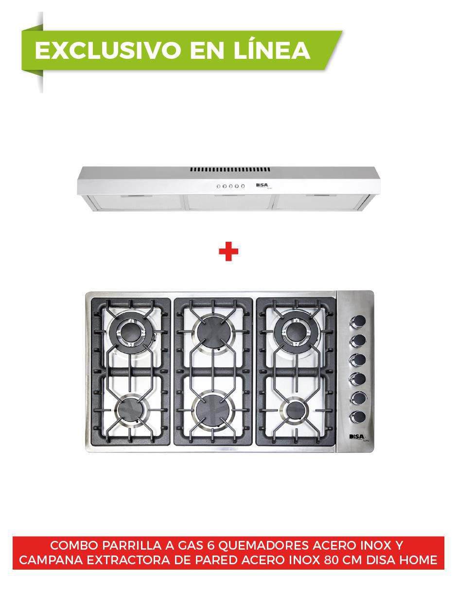 Parrilla a gas lp empotrable Disa Home