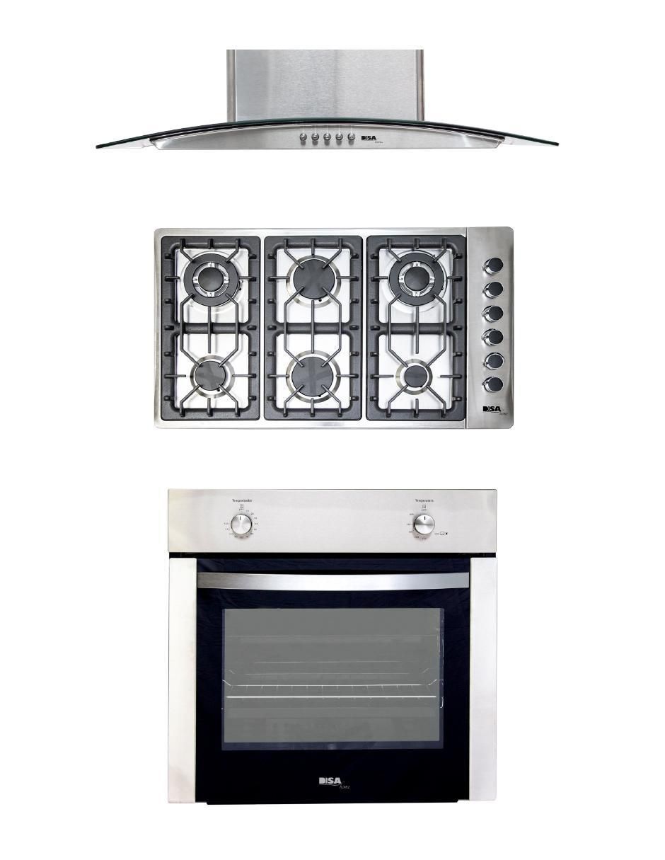 Parrilla a gas lp empotrable Disa Home