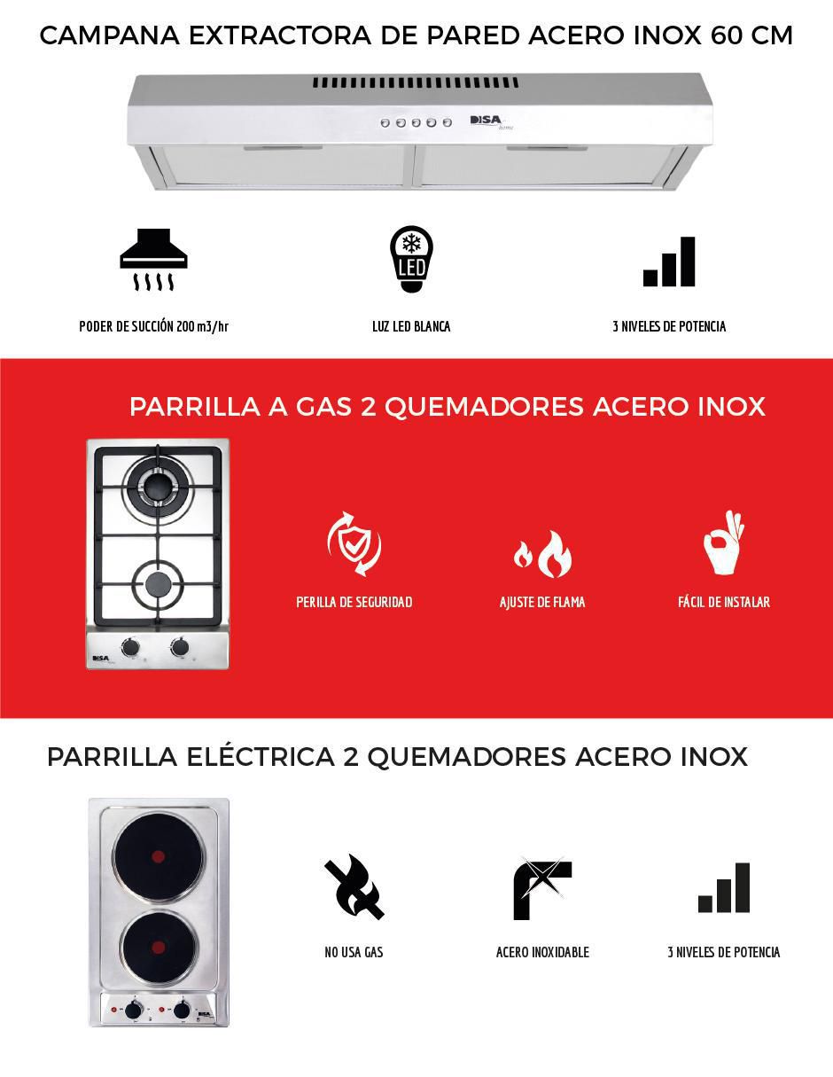 Parrilla eléctrica empotrable Parrilla eléctrica empotrable