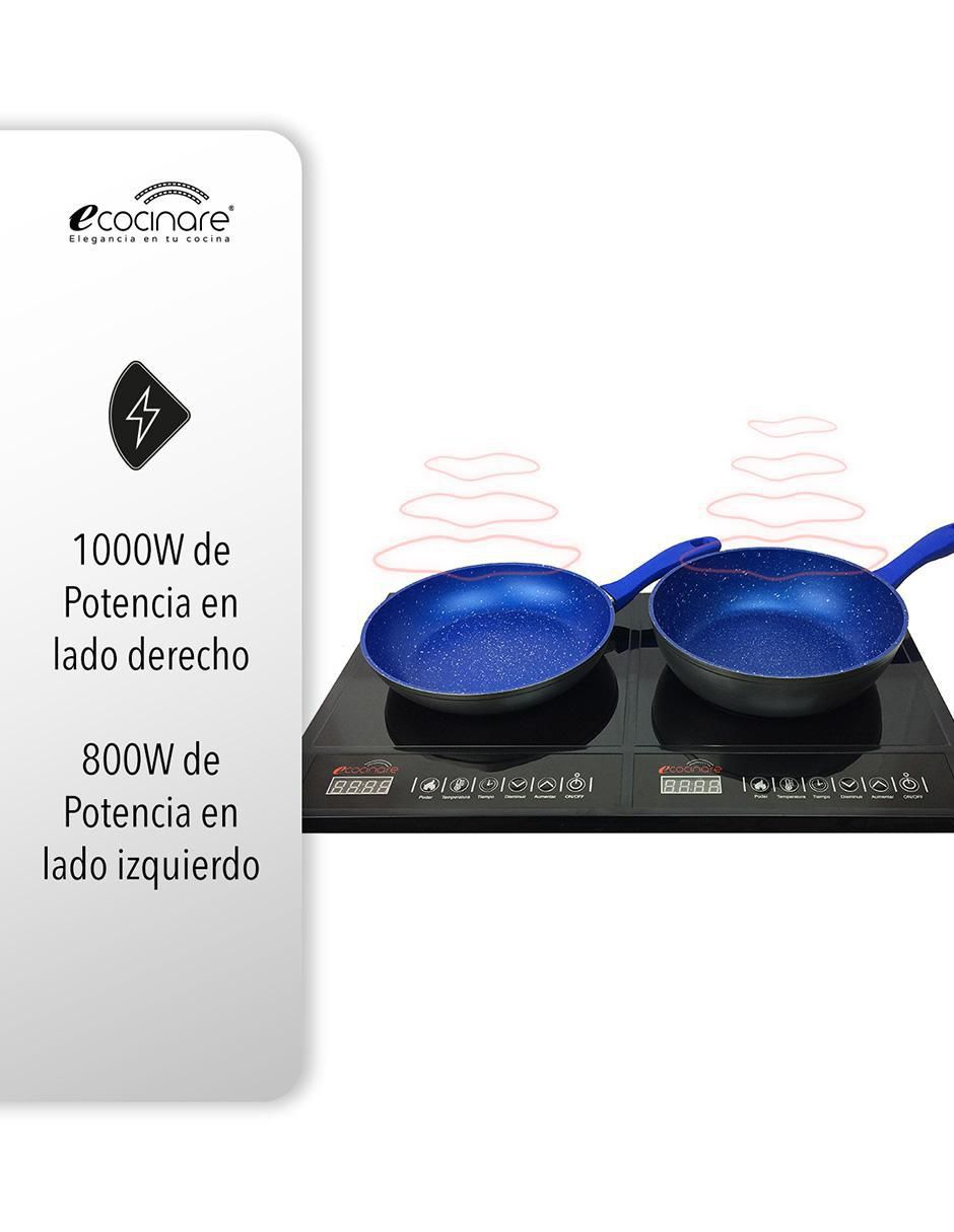 Parrilla a inducción empotrable Ecocinare