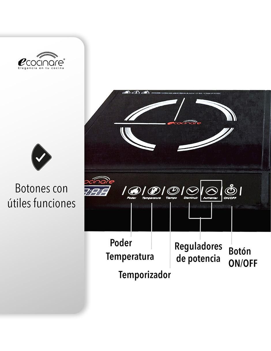 Parrilla a inducción empotrable Ecocinare