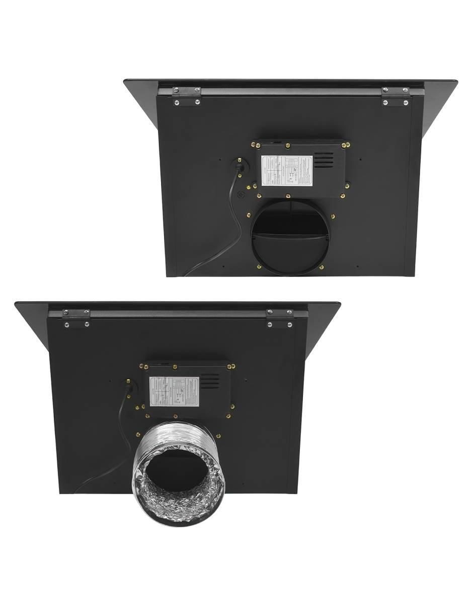 Campana de pared Gutstark MKZ-CAMPA600INOX de acero inoxidable
