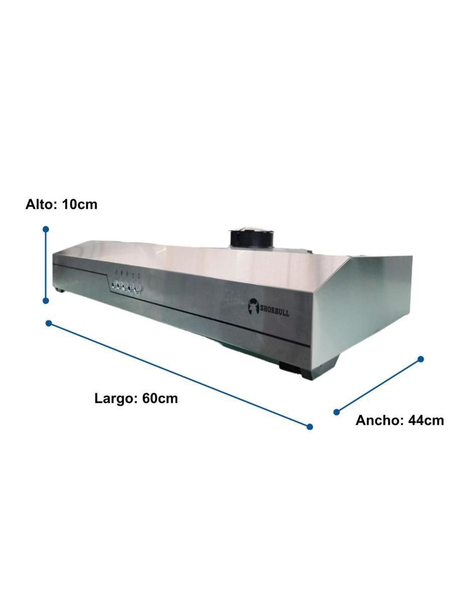 Campana de pared Shorbull CAM-A60 de acero inoxidable