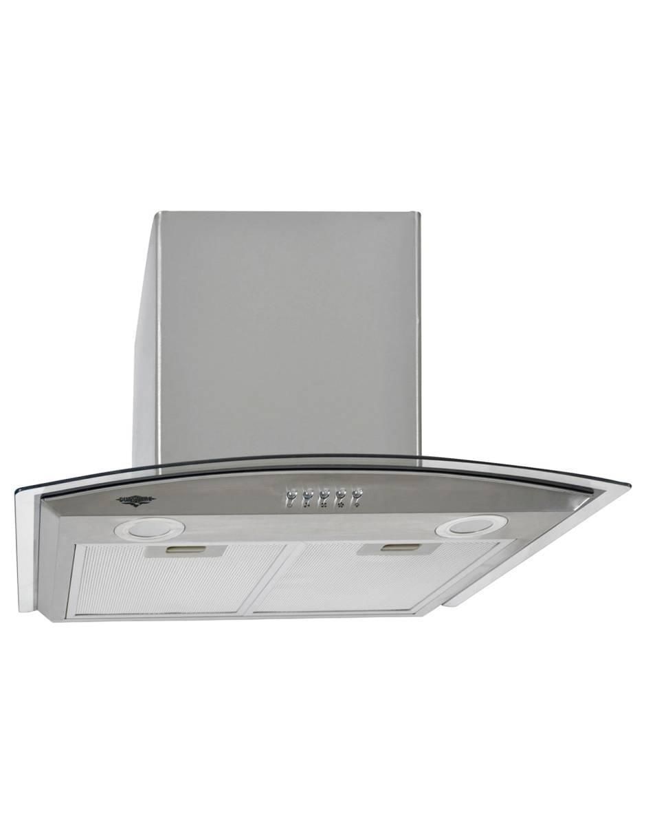 Campana de pared Houzer MKZ-CAMPA600MGRI-2 de vidrio