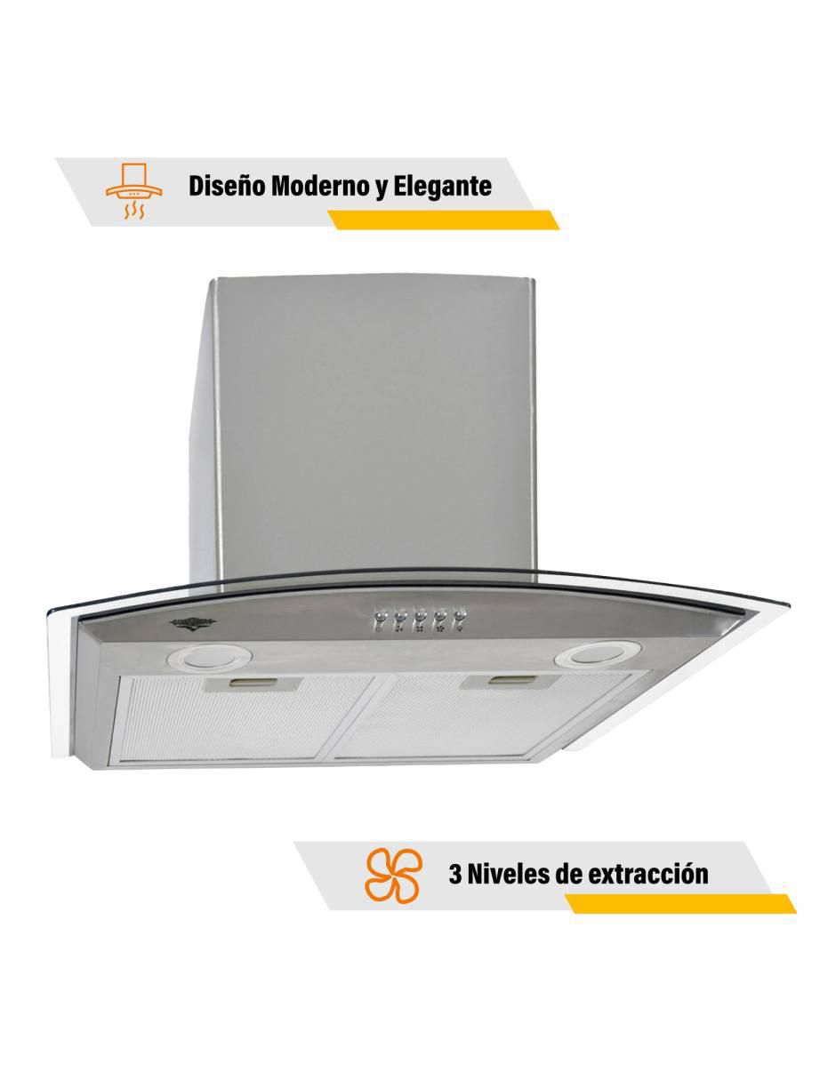Campana de pared MKZ-CAMPA600MGRI-2 de vidrio