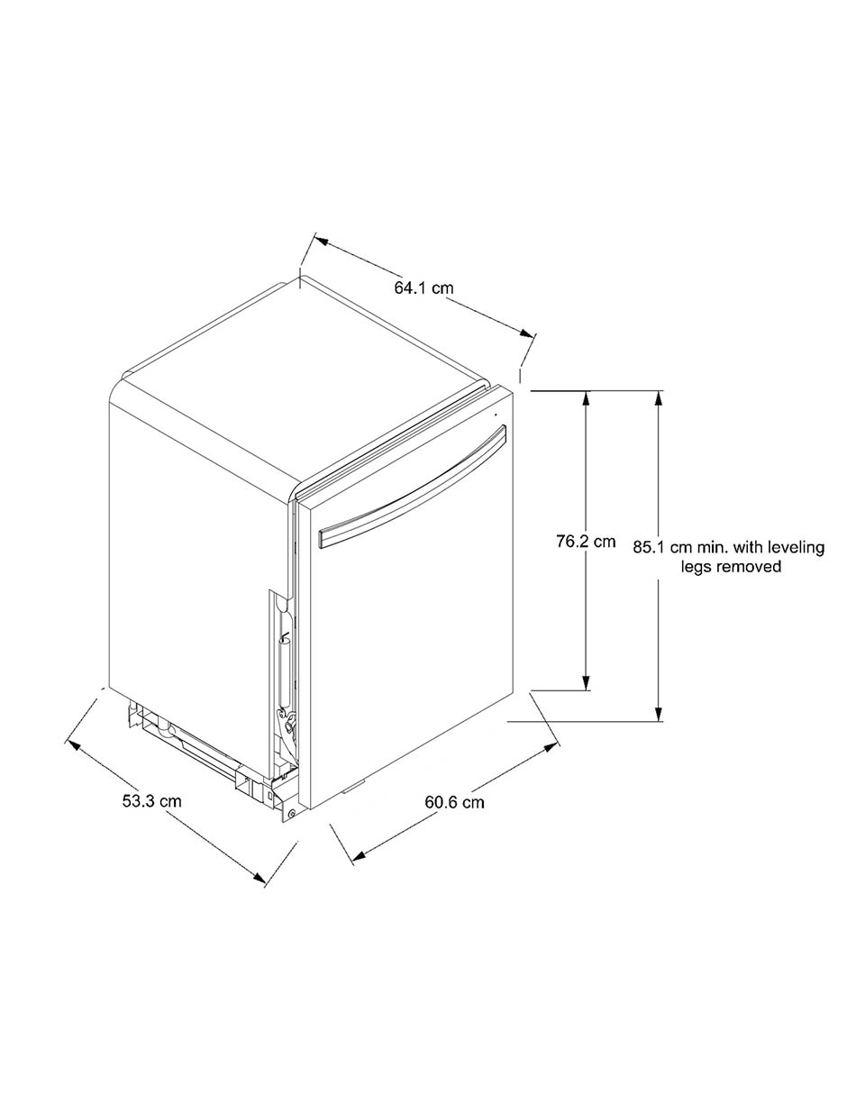 Lavavajillas de empotre Whirlpool 12 servicios CWDT540HAMZ