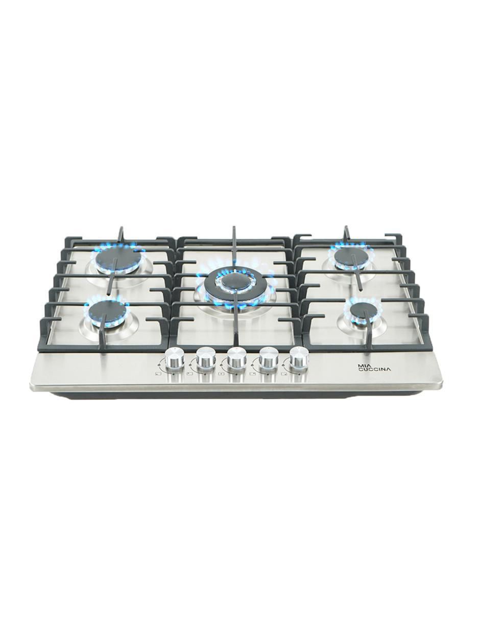 Parrilla a gas lp empotrable Mia Cuccina