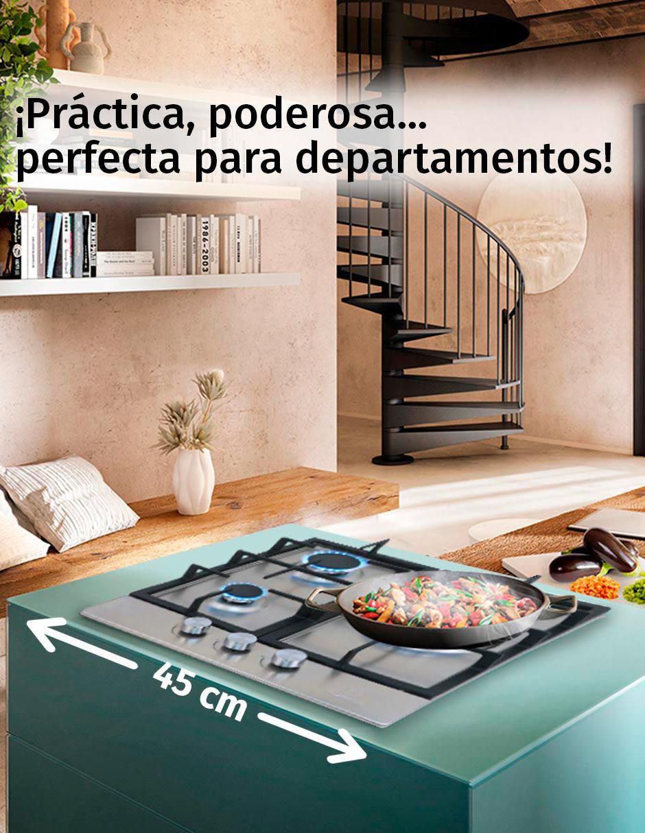 Parrilla a gas lp empotrable Supra