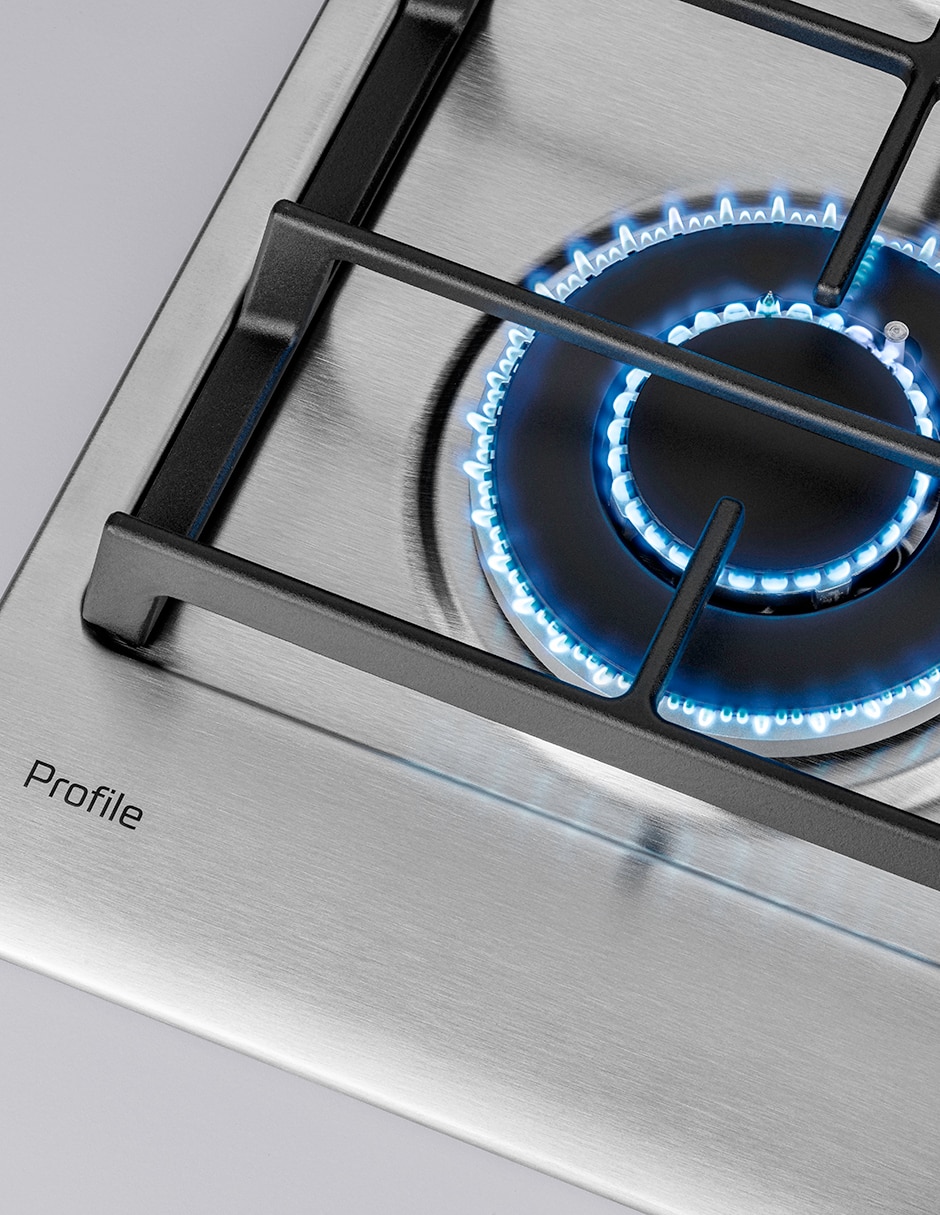 Parrilla a gas lp empotrable Ge Profile