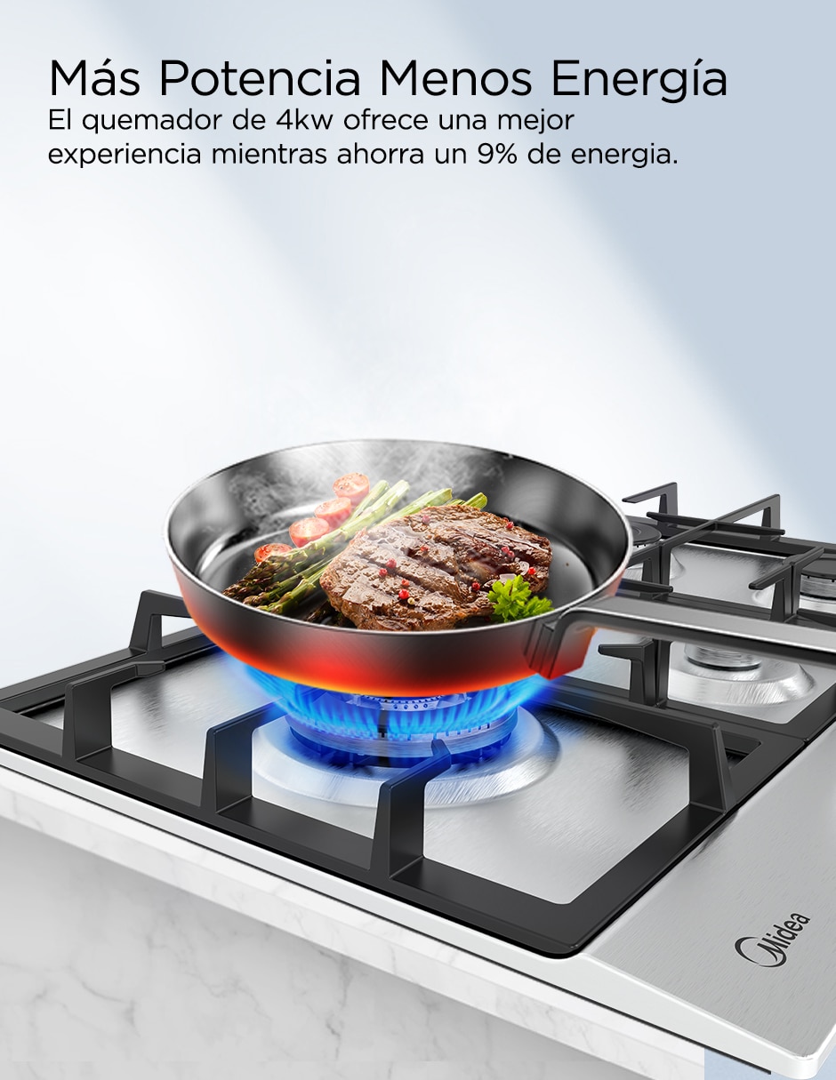 Parrilla empotrable 8