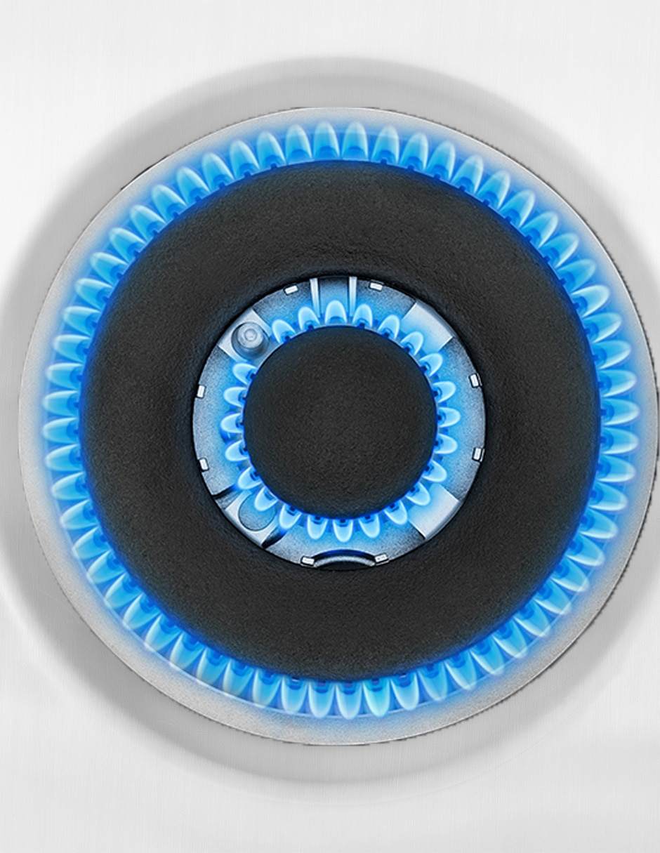 Combo estufa empotrable a gas lp Mabe 79.20 cm XOC80802CMPUV80 de 6 quemadores + campana