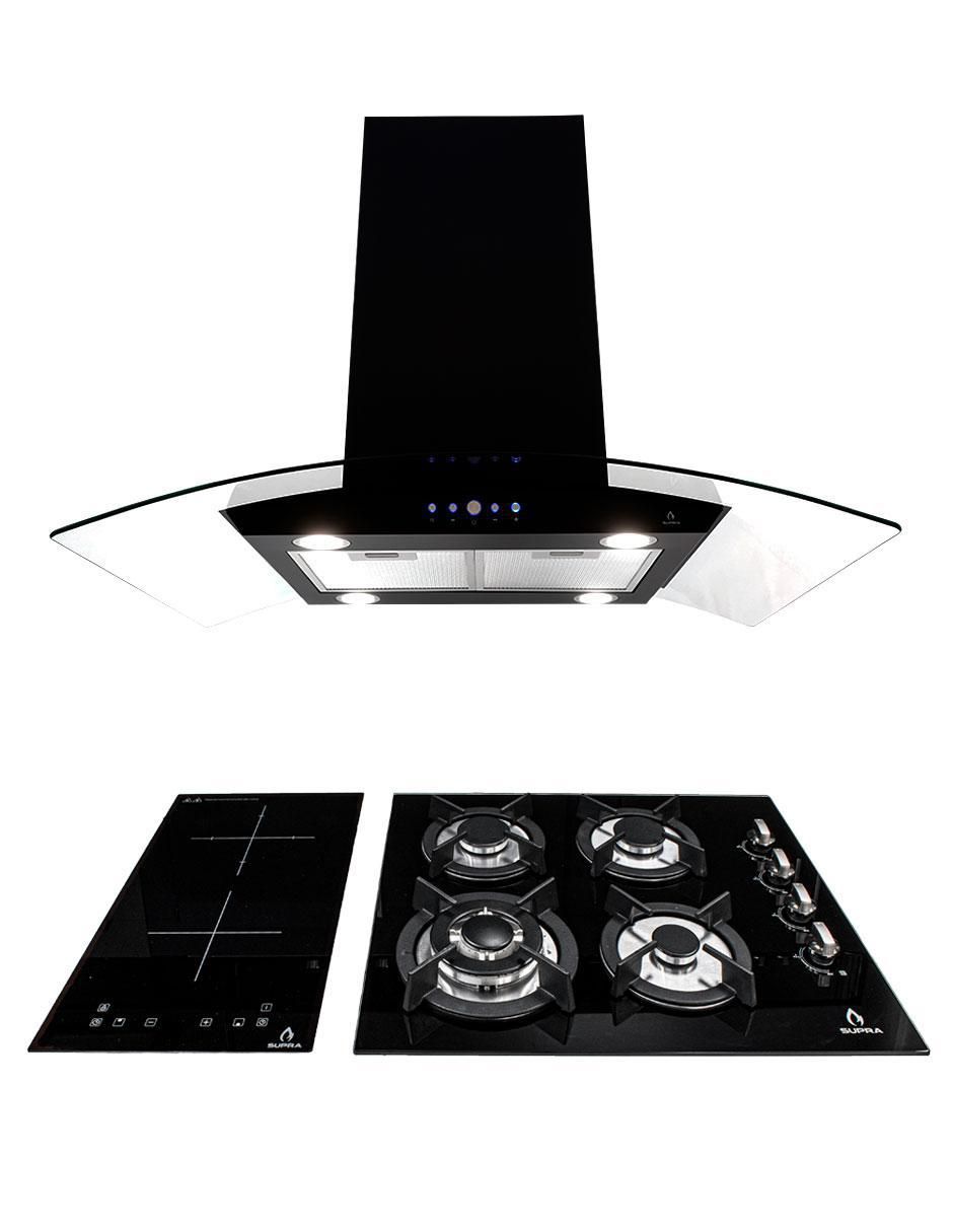 Campana de isla HAUNOLD de acero inoxidable 1