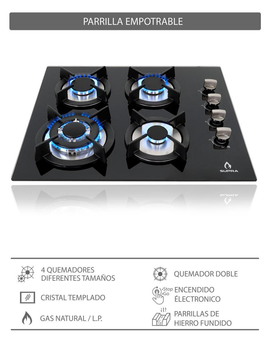 Campana de isla HAUNOLD de acero inoxidable 3