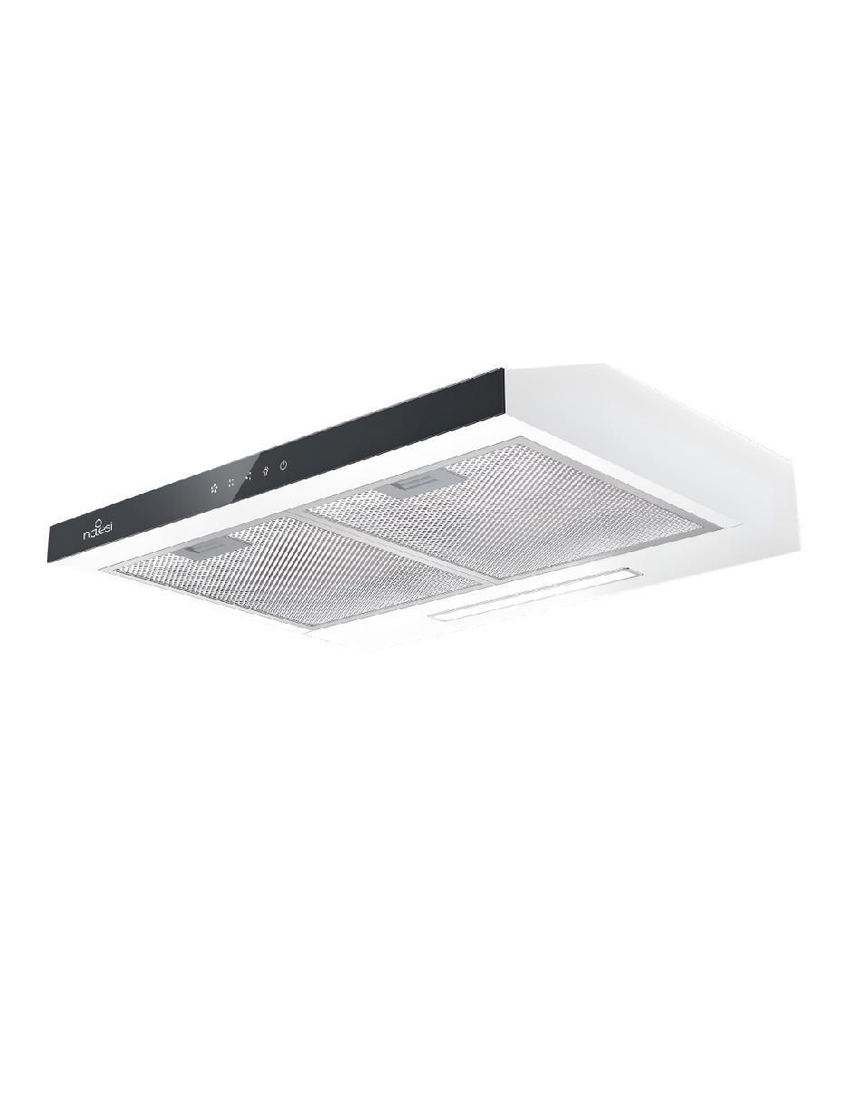Campana de pared Naesi AN503 de acero inoxidable