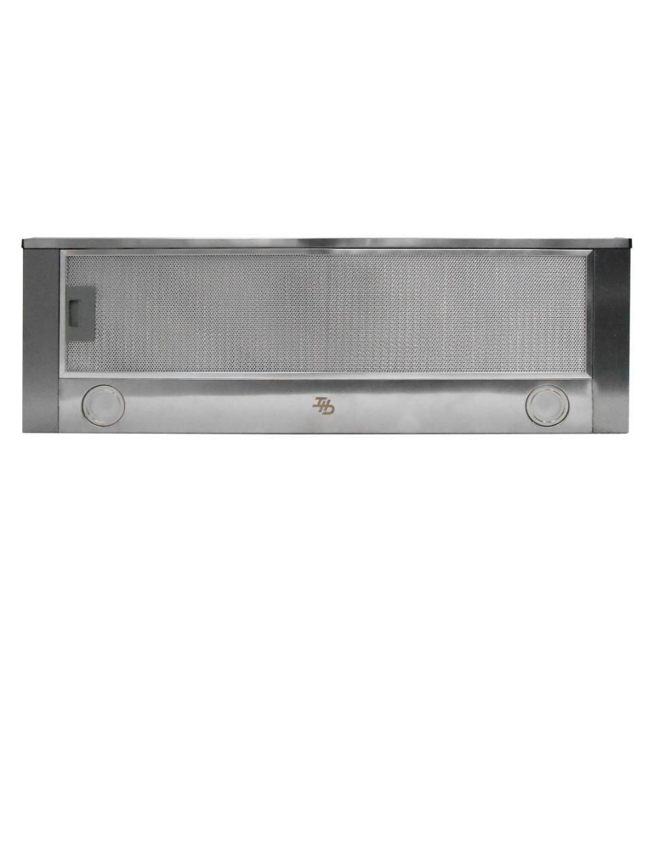 Campana plana Ihd CEX90 de acero inoxidable