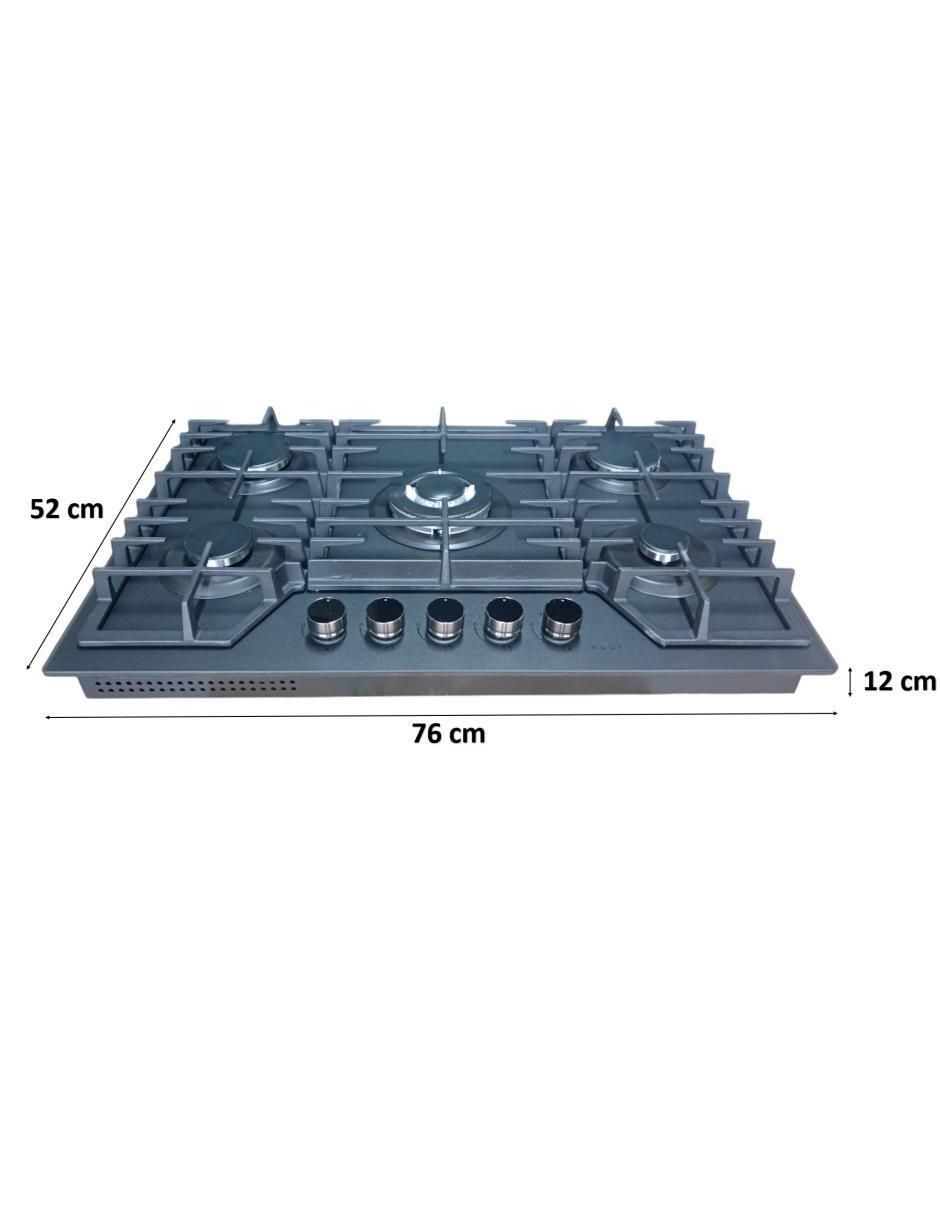 Parrilla a gas lp empotrable 5