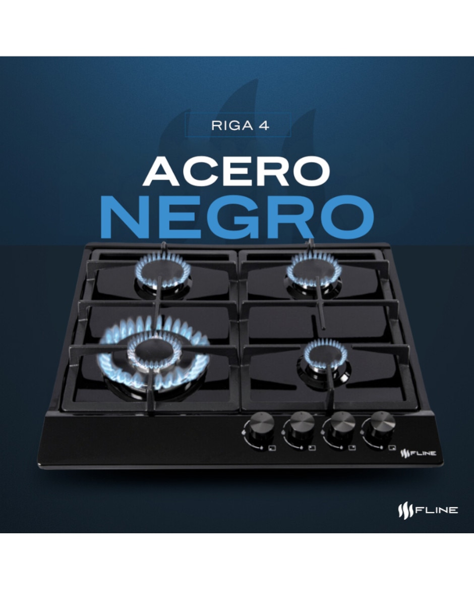 Parrilla a gas lp empotrable Fline riga