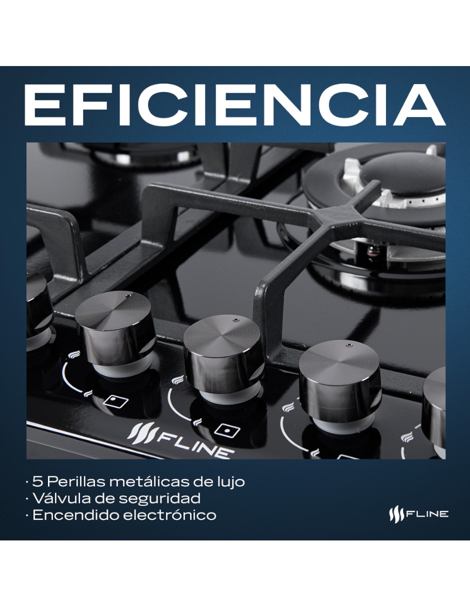 Parrilla a gas lp empotrable Fline riga