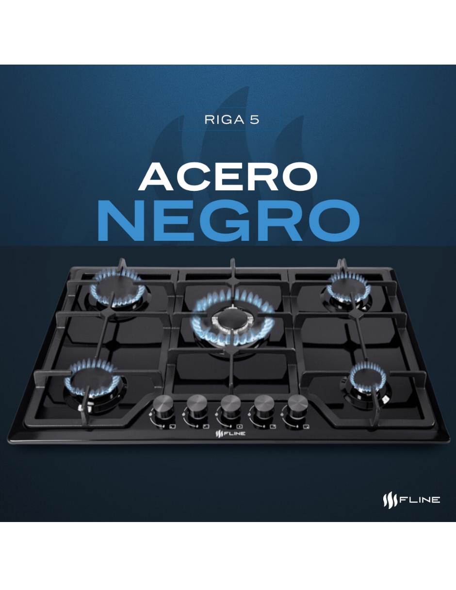 Parrilla a gas lp empotrable Fline riga