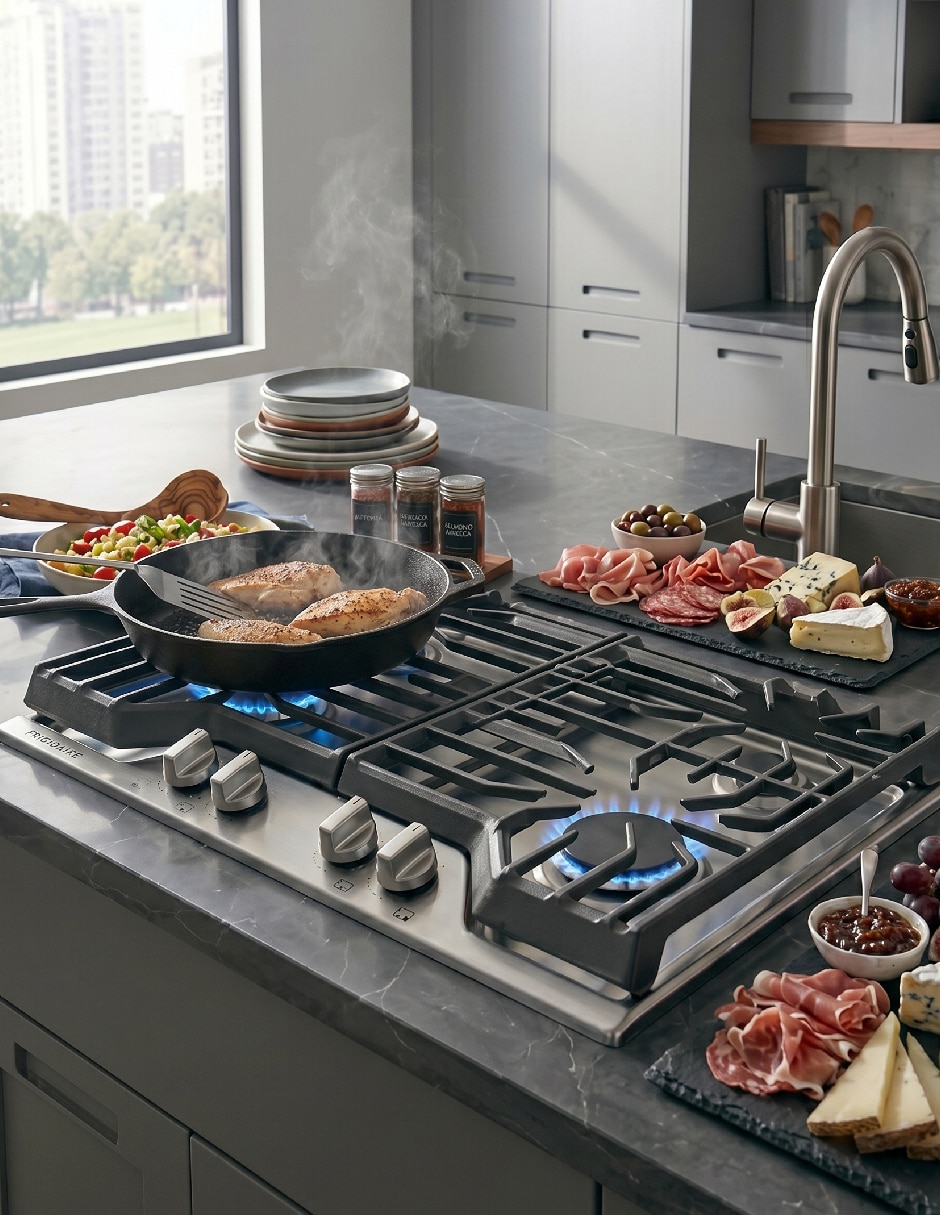Parrilla a gas lp empotrable Frigidaire