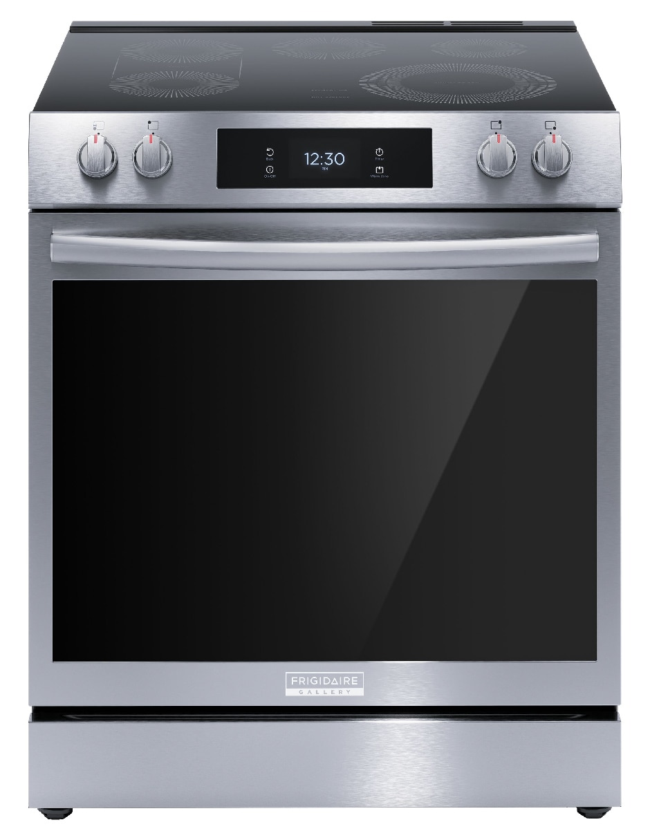 Estufa de piso eléctrica 76 cm GCFE3060BF de 5 quemadores 1