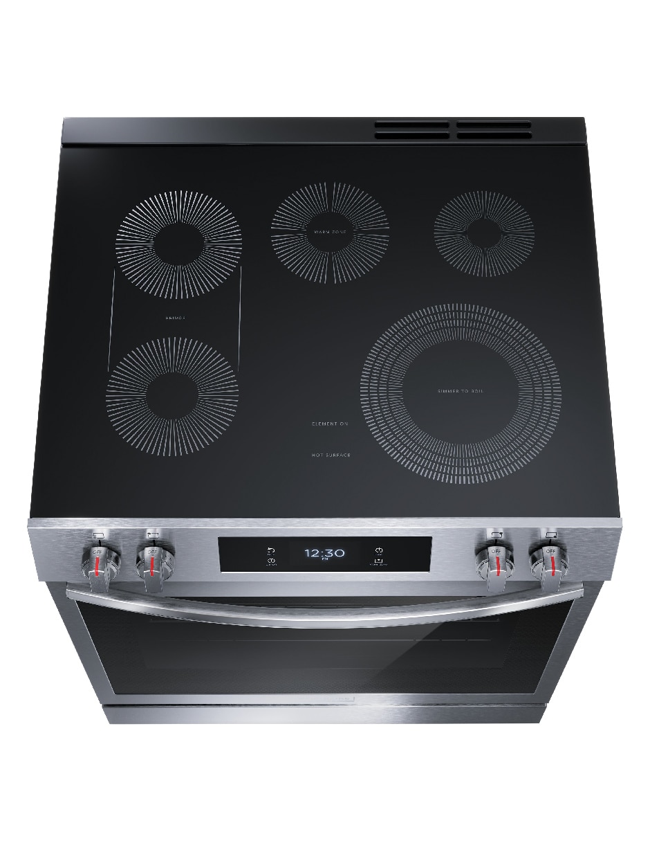 Estufa de piso eléctrica 76 cm GCFE3060BF de 5 quemadores 4