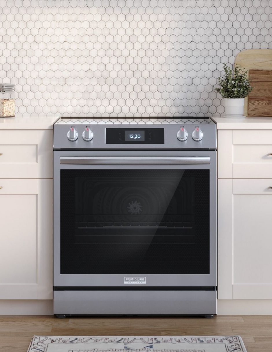 Estufa de piso eléctrica 76 cm GCFE3060BF de 5 quemadores 8