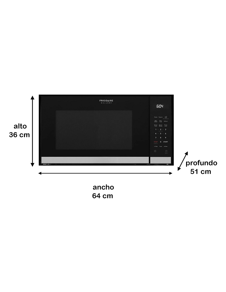 Horno de microondas convencional de 2.2 pies 7