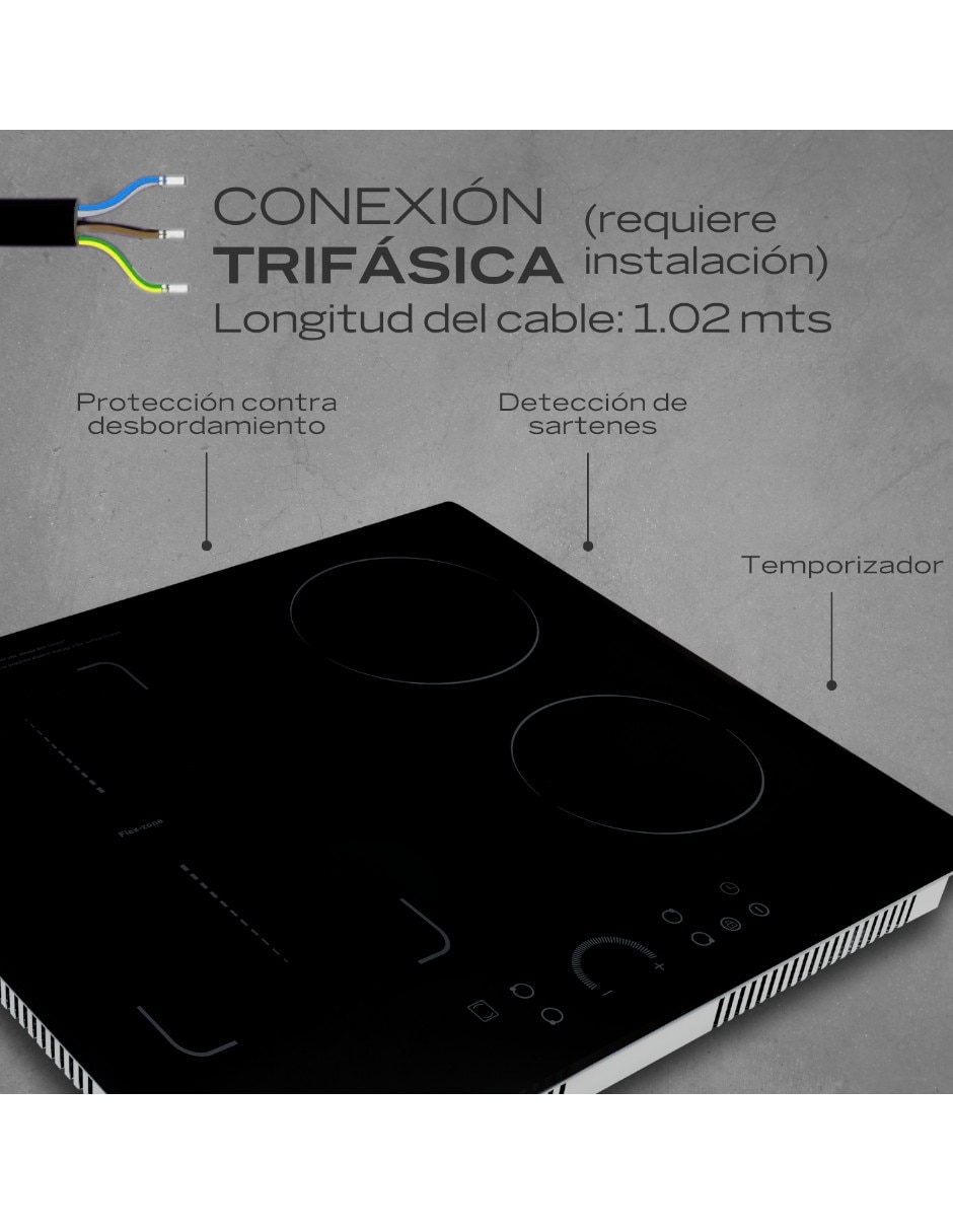 Parrilla a inducción empotrable Fline belfast