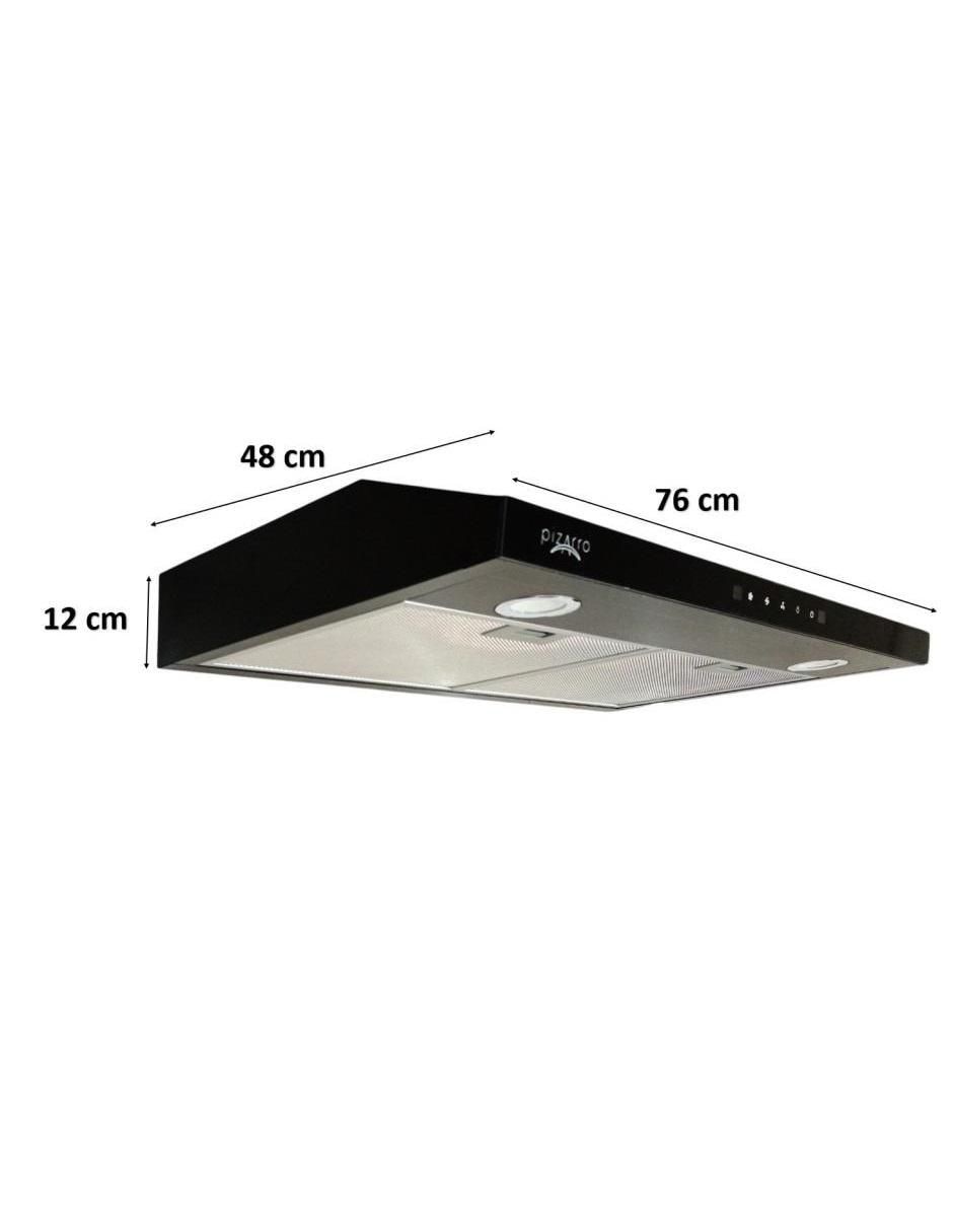 Campana de pared Pizarro Chicago de acero inoxidable