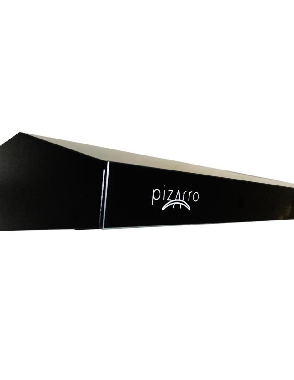 Campana de pared Pizarro Chicago de acero inoxidable