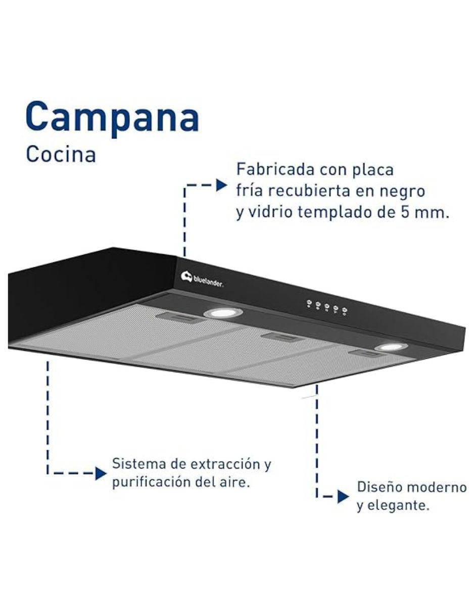 Campana plana CBHH-0747 de acero inoxidable 2