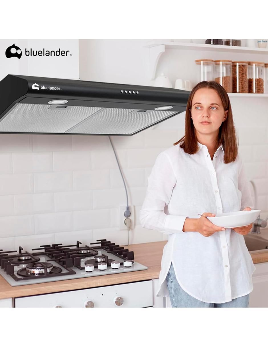 Campana plana Bluelander CBHH-0746 de acero inoxidable